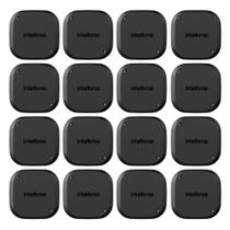 Kit 16 Caixas Organizadoras de Plugs e Passagem de Cabo na Cor Preta Para CFTV VBOX 1100 Black Intelbras