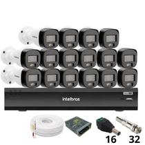 Kit 16 Câmeras Intelbras 3220b Full Color Com Áudio Dvr Intelbras Imhdx 3132 Inteligência Artificial Sem Hd Kit 16 Câmeras Intelbras 3220b Full Color Com Áudio Dvr Intelbras Imhdx 3132 Inteligência Artificial Sem Hd