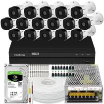 Kit 16 Câmeras Intelbras Multi Hd 20m Vhc 1120b Dvr Mhdx 1216 C/Hd 2 Tb Kit 16 Câmeras Intelbras Multi Hd 20m Vhc 1120b Dvr Mhdx 1216 C/Hd 2 Tb