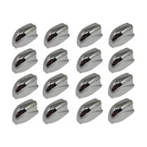 Kit 16 Canoas Caixa Tom Surdo e Bumbo Bateria 19.08 Cromada - Spanking Kit 16 Canoas Caixa Tom Surdo e Bumbo Bateria 19.08 Cromada - Spanking