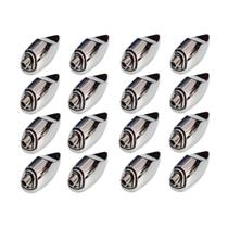 Kit 16 Canoas Para Tom Surdo Caixa Bateria 19.09 Cromada Kit 16 Canoas Para Tom Surdo Caixa Bateria 19.09 Cromada