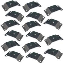 Kit 16 Chapinhas Chapa Elevada Fixação Pés Palito Rosca 5/16 Zincado G59 Kit 16 Chapinhas Chapa Elevada Fixação Pés Palito Rosca 5/16 Zincado G59