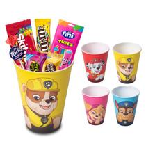 Kit 16 Copos Patrulha Canina Festa Infantil Decoração Lembrancinha Aniversário Kit 16 Copos Patrulha Canina Festa Infantil Decoração Lembrancinha Aniversário