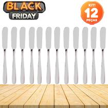 Kit 16 Espátulas de Aço Inox - Elegância e Praticidade à Mesa