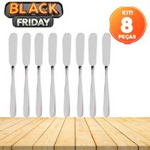 Kit 16 Espátulas de Aço Inox - Elegância e Praticidade à Mesa