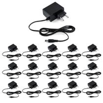 Kit 16 Fontes de Alimentação para CFTV 12V 500ma EF 12 SEG Intelbras