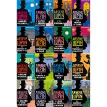 Kit 16 Livros Arsène Lupin Por Maurice Leblanc Romance Policial InfantoJunenil