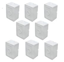 Kit 16 Mini Caixa Sobrepor Cftv 9,0cm X 6,0cm X 4,5cm Emenda Kit 16 Mini Caixa Sobrepor Cftv 9,0cm X 6,0cm X 4,5cm Emenda