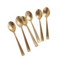 Kit 16 Mini Colherzinha Rose Plástico Rigido 13Cm Para Festa