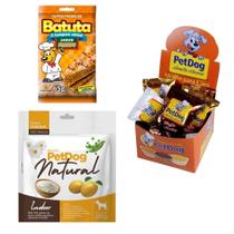 Kit 16 Muffin, 3 Petisco Frango, 1 Pacote Biscoito Para Cães