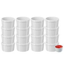 Kit 16 pcs Molheira Ramekin Potinhos Pote Molho Petisco Coza 150ml Tigela Bowl Uno Kit 16 pcs Molheira Ramekin Potinhos Pote Molho Petisco Coza 150ml Tigela Bowl Uno