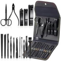Kit 16 Pçs/Set Profissional Aço inoxidável Para Manicure Pedicure Kit 16 Pçs/Set Profissional Aço inoxidável Para Manicure Pedicure