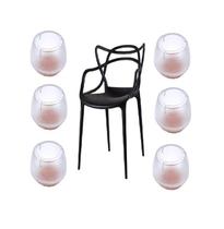 Kit 16 Pé Palito Silicone C Feltro 12Mm A 16Mm Perna Cadeira