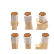 Kit 16 Peças Protetor Para O Pé Da Cadeira Mesa De Silicone