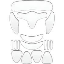 Kit 16 Peças Reutilizável para Rosto Adesivo Fita Gel Silicone Anti-rugas Linhas Faciais
