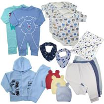 Kit 16 Peças Roupinha De Bebê Para Presente De Enxoval