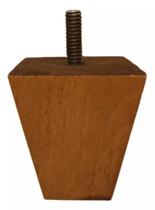 Kit 16 Pés Trapézio 9cm Madeira Tabaco E Mel Para Sofá Kit 16 Pés Trapézio 9cm Madeira Tabaco E Mel Para Sofá