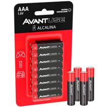 Kit 16 Pilhas Alcalina Palito AAA 1.5v Cod: 408070010 Avant Use
