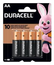 Kit 16 pilhas alcalinas duracell 4 cartelas dura mais Kit 16 pilhas alcalinas duracell 4 cartelas dura mais