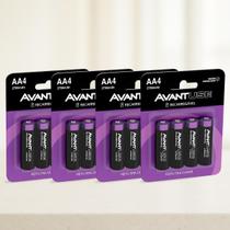 Kit 16 Pilhas Recarregáveis AA Avant Use 2700mAh Ni-MH para Dispositivos Alto Consumo Kit 16 Pilhas Recarregáveis AA Avant Use 2700mAh Ni-MH para Dispositivos Alto Consumo
