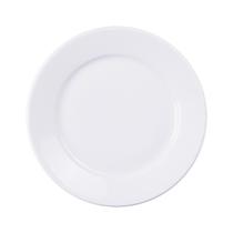 Kit 16 Pratos Raso Mesa Cecilia Porcelana 24cm