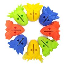 Kit 16 Prendedores De Roupa Formato Abacaxi Pregador Kit 16 Prendedores De Roupa Formato Abacaxi Pregador