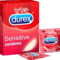 KIT 16 Preservativos Sensitive Durex Camisinha