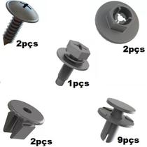 Kit 16 Presilhas Grampos Parabarro Dianteiro Hb20 2020 2021 Kit 16 Presilhas Grampos Parabarro Dianteiro Hb20 2020 2021
