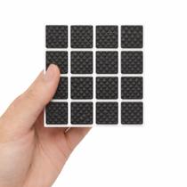 Kit 16 Protetor EVA Anti Impacto Ruído Amortecedor 2,5cm Adesivo Móveis Porta Piso Parede Maçaneta Kit 16 Protetor EVA Anti Impacto Ruído Amortecedor 2,5cm Adesivo Móveis Porta Piso Parede Maçaneta