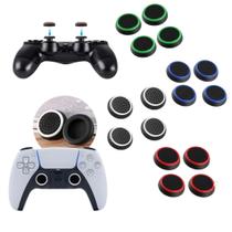 Kit 16 Protetor Silicone Grip Controle Botão Analógico de Diversos Videogame Kit 16 Protetor Silicone Grip Controle Botão Analógico de Diversos Videogame