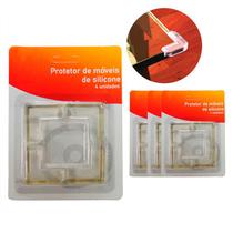 kit 16 Protetores De Quinas E Cantos De Silicone C/ Adesivo kit 16 Protetores De Quinas E Cantos De Silicone C/ Adesivo