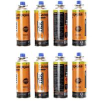 Kit 16 Refil Gás Butano Campgas 227g NTK para Fogareiro e Maçarico