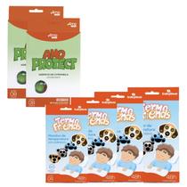 Kit 16 Sai Mosquito Repelente e 16 Termômetro BABYDEAS Termo Friends