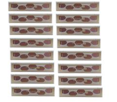 Kit 16 Sombra Quinteto Paleta Cor 02 5gr - Ramona Make Up Kit 16 Sombra Quinteto Paleta Cor 02 5gr - Ramona Make Up