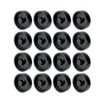 Kit 16 un roda 412 pol ipropileno 4 pol 80kg p/ rodízio