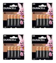 Kit 16 Unidades De Pilha Alcalina AA - Duracell Original