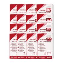 Kit 16 Vitamina B12 Metilcobalamina 60 Comprimidos - Ecofitus Kit 16 Vitamina B12 Metilcobalamina 60 Comprimidos - Ecofitus