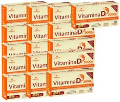 Kit 16 Vitamina D3 2000Ui 30 Cápsulas - La San Day