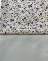 Kit 161 - 2 peças de tecido 100% algodão - medidas 25 cm x 150 cm