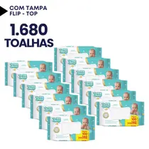 Kit 1680 Toalhinhas Umedecidas Turma Do Berço Lenços Atacado Kit 1680 Toalhinhas Umedecidas Turma Do Berço Lenços Atacado