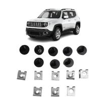 Kit 16pcs spoiler dianteira traseira renegade