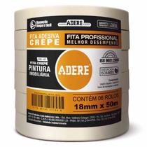 Kit 16RL Fita Crepe 18x50 427 Pintura Imobiliaria Profis - Adere