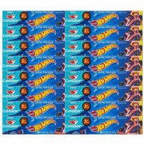 Kit 16x Gel Dental Marvel HotWheels Sabor Morango - Condor