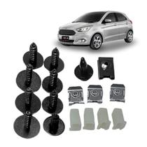Kit 17 Grampos Parabarro Dianteiro Ford Ka 2008 a 2014