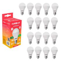 Kit 17 Lâmpada Led Bulbo 9w Branco Frio (6500k) - Ourolux
