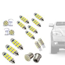 Kit 17 Leds Lâmpadas Internas Teto Ré Gm Astra 2003 A 2011