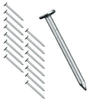 Kit 17 Prego Com Cabeça 17x21 De Arame Para Fixação Madeira Metal Concreto Pendurar Quadro Decoração