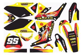 Kit 18 Adesivos Vinil UV Compatível Suzuki 2009 Kit 18 Adesivos Vinil UV Compatível Suzuki 2009