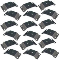 Kit 18 Chapinhas Chapa Elevada Fixação Pés Palito Rosca 5/16 Zincado G59 Kit 18 Chapinhas Chapa Elevada Fixação Pés Palito Rosca 5/16 Zincado G59