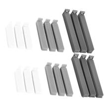 Kit 18 Clips Plásticos Vedação Alimentos Prendedores Pacotes Coloridos Ordene Kit 18 Clips Plásticos Vedação Alimentos Prendedores Pacotes Coloridos Ordene